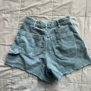 Pacsun corduroy blue Jean shorts